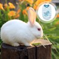 thumbnail image 4 of MasteelfCA Winter Warm Rabbit Vest Rabbit Clothing Bunny Harness Pet Guinea Pig Clothing, 4 of 8