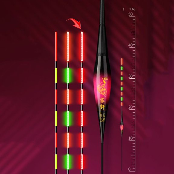 High Quality Night fishing Slip Drift Tube Indicator Buoy Strike Light Float Bobbers Rock fishing Floats Electronic Fishing float EAT LEAD 0.9G