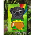 thumbnail image 3 of Carolines Treasures BB2007GF Black Pug St. Patricks Day Flag Garden, 3 of 3