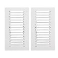 thumbnail image 2 of Marine Ventilation Louver, Rectangular Shape Air Grill Cover 316 Stainless Steel Rugged 2PCS  for RVs, 2 of 7