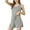 507_Light Grey, variant on ZHENHONG Nightgowns for Women, Lace Trim Slit Nightgown Lace Trim Side Sleep Dress Slit Bowknot Decor Sleep Spaghetti Dress, Women's Sleepwear Purple