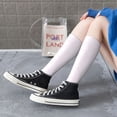 thumbnail image 5 of Xecao Kawaii Cat Paw print thigh-high socks, crafted for both men and women with a stretchy, high-opaque design perfect for daily wear, 5 of 6