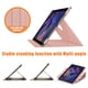thumbnail image 4 of Funda protectora de cuero pintada para Samsung Tab A8 2022 SM-X200, color rosa, 1 unidad, 4 of 5