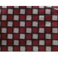 thumbnail image 4 of oneOone Georgette Viscose Fabric Check Ikat Decor Fabric Printed BTY 42 Inch Wide, 4 of 4