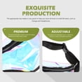 thumbnail image 2 of CTIRCHIU mini fanny pack Fanny Pack PVC Black 1Pcs, 2 of 8