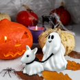 thumbnail image 3 of Halloween Ghost Walking Dog Statue, Ghost Walking Dog Statue Halloween Spooky Ghost Walk Dog Figurine Decor Ghost Walking His Ghost Dog, Halloween Home Tabletop Decoration, 3 of 4