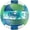 Green, variant on Waterproof Pool Volleyball for Beach and Pool , Durable Soft Neoprene Skin, Size 5 Regulation Ball, Green