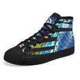 thumbnail image 6 of Love Camping High Top Canvas Shoes Sneakers Black Size 5, 6 of 7