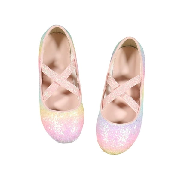 Pink slip shop on loafers