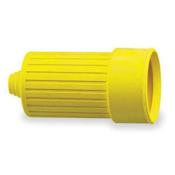 Hubbell Wiring Device-Kellems WP Boot,Ylw,15/20A,For Lcking Plg/Cnnct HBL60CM18