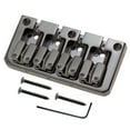 thumbnail image 1 of Bajo de Guitarra Eléctrica de con Tornillos de Llave , Negro, como se describe Tipo C Hugo 4 cuerdas Bass Guitar Bridge, 1 of 10