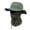 Army Green, variant on Misright Quick Drying Fisherman Hat Sun Protections Neck Shielding Cap For Men Women