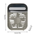 thumbnail image 4 of ICQOVD Personal Cooling Fan Usb Cooling Fan Spray Humidification Desktop Fan Compact Design for Travel Outdoor Use, 4 of 8