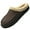 Coffee, variant on WOTTE Men's Slippers Fleece Fuzzy Lined Memory Foam Moccasin House Shoes for Indoor Outdoor, Coffee Size 8-8.5