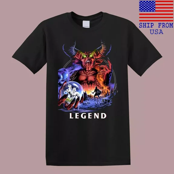 CLASSIC Legend Movie Men's Black T-Shirt Size S-5XL