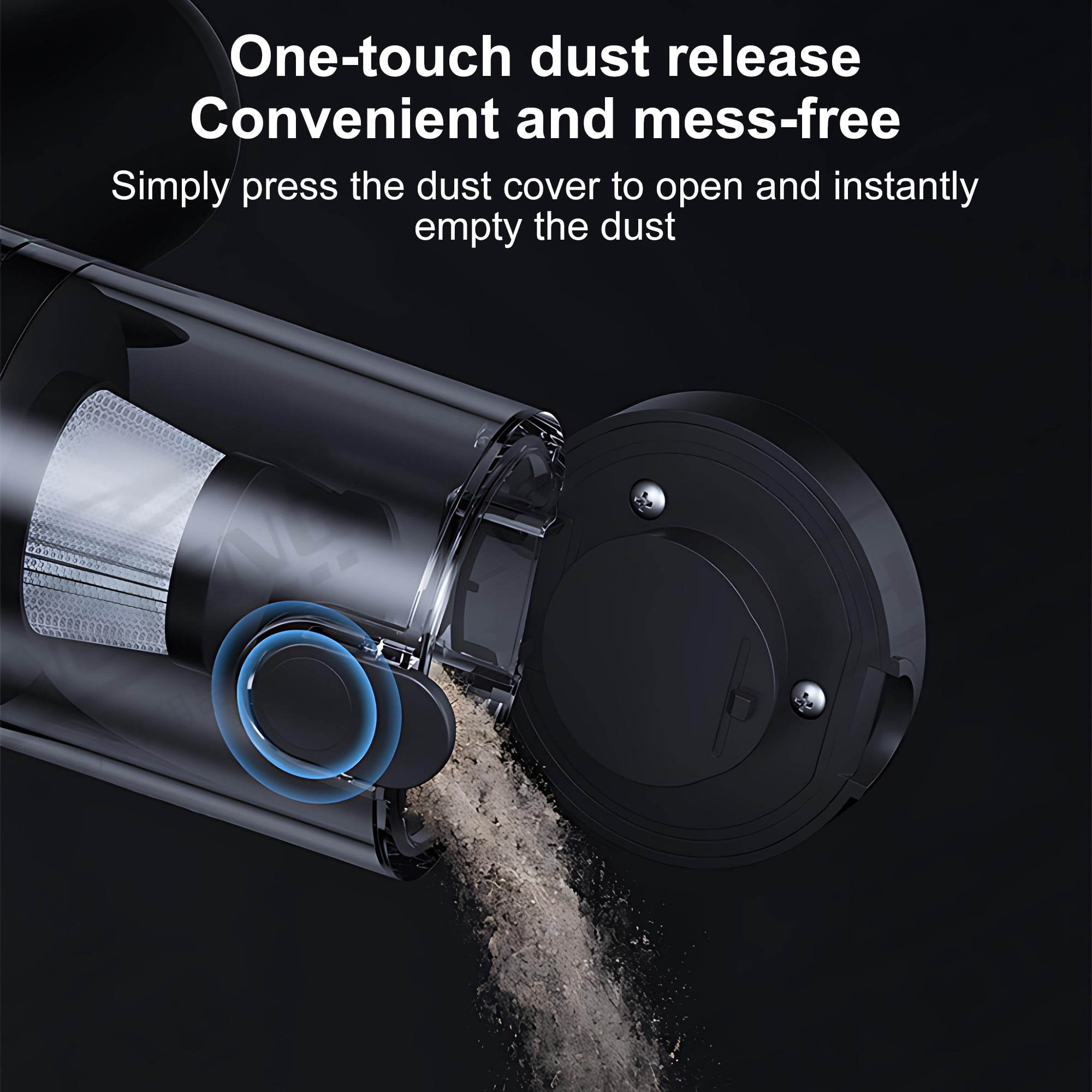 Pecham 20000Pa Handheld Vacuum Cleaner, 4 in 1 Car Vacuum Cleaner & Air Duster, Keyboard Mini Vacuum Cleaner with 6000mAh Battery for Home, Car, Office, Pet Hair