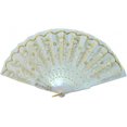 thumbnail image 4 of White Hand Fan, 4 of 5