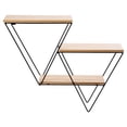 thumbnail image 4 of Truu Design Étagère murale flottante décorative en bois - Triangle, 4 of 5