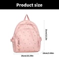 thumbnail image 3 of Student School Backpack Small Backpack Fashion Travel Backpack Flower Print Knapsack Korean Styles Casual Daypacks, 3 of 9