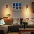 thumbnail image 2 of 2 Pack Industrial Wall Lights E27 Shade Cage Pendant Lights Retro Ceiling Lights, 2 of 5