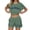 Army Green, variant on MuXiKeJi Clothes Women's Two Piece Lounge Set Oversized Boxy T-shirt Casual Short Sets Summer Travel Matching Set 2026 Fashion