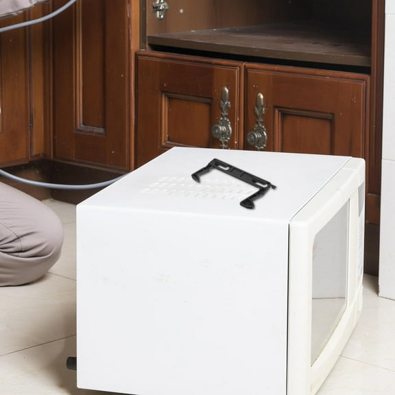 Hemobllo Microwave Oven Door Hook Replacement Black Versatile Microwave Repair Part