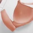 thumbnail image 6 of EaskTriop Bras Women's B-Cup Solid Color Ribbed Pattern Back-Closure Adjustable Straps Lightweight Breathable Comfortable Wire-Free Bra, 6 of 6