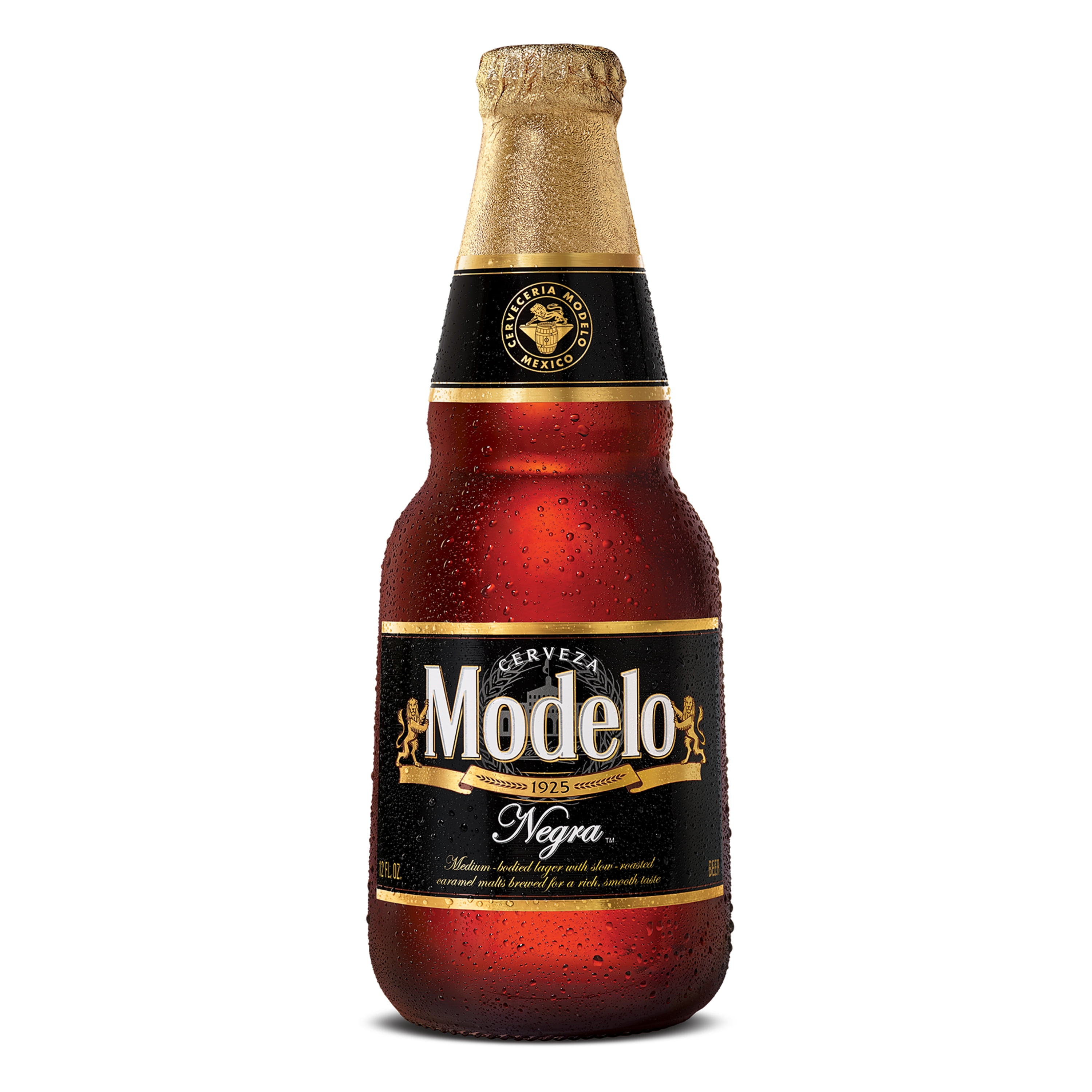 Modelo Negra Beer Mexican Amber Lager, Beer 12 Pack, 12 fl oz Bottles, %  ABV 