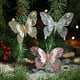 thumbnail image 4 of Adorno colgante para árbol de Navidad con purpurina | Decoración festiva para interiores, paredes y puertas | Decoración de plástico simulado para fiestas en el hogar, 4 of 4