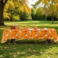 thumbnail image 5 of TanSiDing Halloween Disposable Tablecloth Plastic Rectangular Cover for Party Dining Table Decoration, Waterproof Table Protector for Indoor Outdoor Picnic Feast, 5 of 6