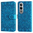 thumbnail image 3 of Funda tipo cartera GANGXUN para OnePlus Nord CE 4 , diseño girasol, cuero PU, soporte, cierre magnético, tarjetero, 3 of 5