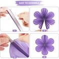 thumbnail image 3 of SUNBEAUTY 9 PCS Paper Flowers Decorations for Wall Paper Fans Classroom Decoration Paper Floral Backdrop Decor Paper Fans Decoration, 3 of 10