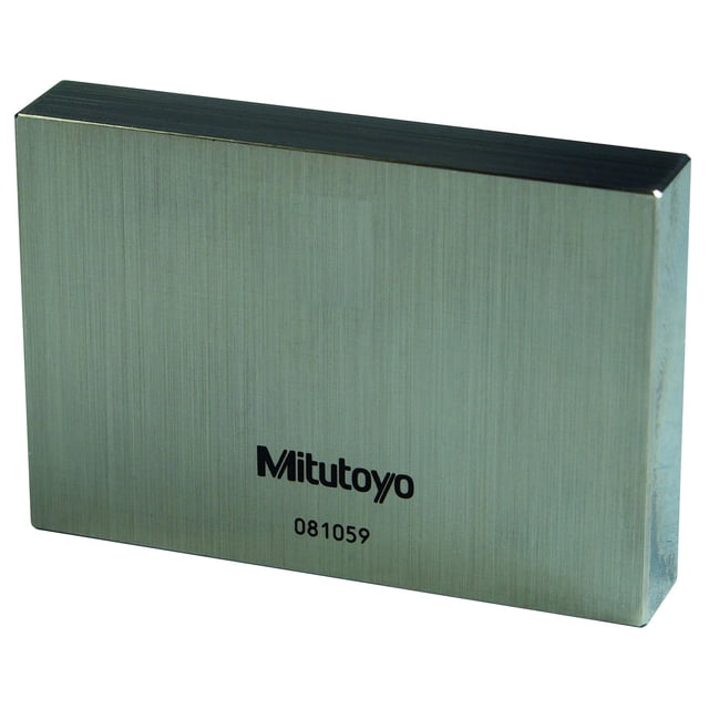 Bloque patrón de acero Mitutoyo Grado 0 ASME 0.28 mm