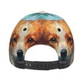 thumbnail image 4 of Xecao Cartoon Pattern Corgi for Baseball Cap: Unisex, crafted from classic polyester twill fabric, featuring a soft unconstructed design, 4 of 5