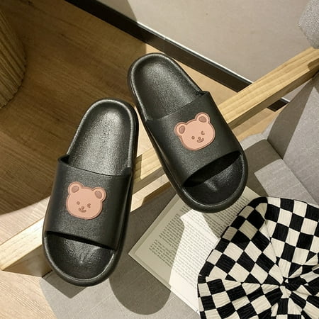 

Explosive Home Slippers Women‘s Summer Out Soft Home Household Thick Bottom Student Couple‘s Casual Sandals and Slippers for Men
