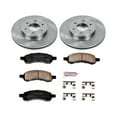 thumbnail image 3 of Power Stop Front Stock Replacement Brake Pad and Rotor Kit KOE1453, 3 of 8