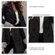 thumbnail image 5 of Chaquetas de traje con botones para mujer,Chaqueta de traje con botones de solapa Chaquetas de traje con bolsillo para mujer Chaqueta de traje para mujer optimizada para la excelencia, 5 of 6