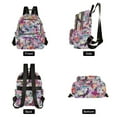 thumbnail image 2 of WOBOGO Watercolor Dragonfly Backpack Durable Lightweight Shoulder Bag Built-in Laptop Sleeve and Multiple Utility Compartments, 2 of 7