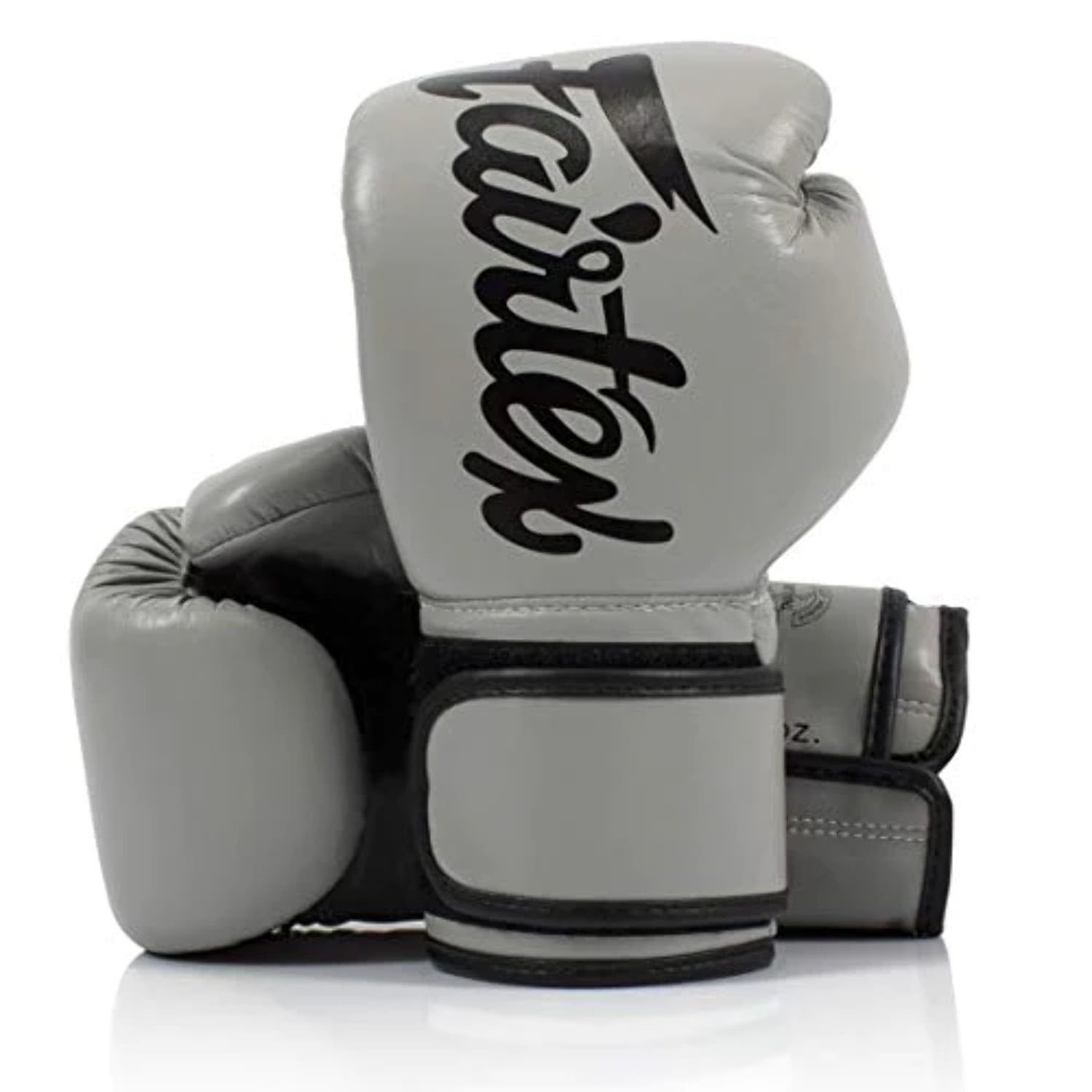 Fairtex Muay Thai-Style Sparring Gloves 14 oz Black / White