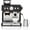 Black, variant on EastVita Stainless Steel Espresso Machine With Grinder And 20 Bar Pressure 2.8 Litre Removable Water Tank Latte/Cappuccino Milk Frother And Steam Wand