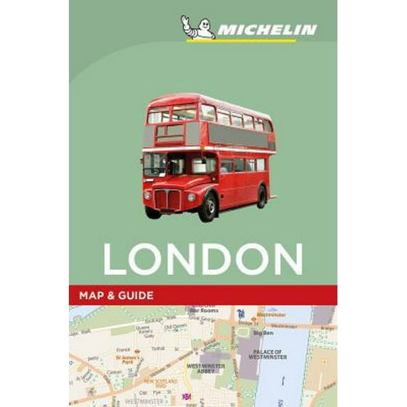 Pre-Owned Michelin London Map & Guide (Paperback) 2067229656 9782067229655
