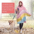thumbnail image 4 of Colorful Cloud Star Pattern Wearable Oversized Blanket,Wearable Blanket Hoodie for Adults,Cozy Hooded Blankets with Super Pockets,Super Warm Fuzzy Pullover for Women & Men, 4 of 6
