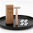 thumbnail image 6 of EXLEAF 2026 New Razors for Men,Classic Razor Design Safety Razor,Double-Sided Blade Precise Shaving Single Blade Razor,Style1 for Daily Shaving, Facial Grooming, Smooth Finish, Sensitive Skin Care, 6 of 6