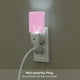 thumbnail image 5 of Balery Pink Luz Nocturna LED con Sensor Automático, Enchufe con Sensor Crepuscular, Luz Suave de 0.5W para Dormitorio, Pasillo, Baño-EU, 5 of 7
