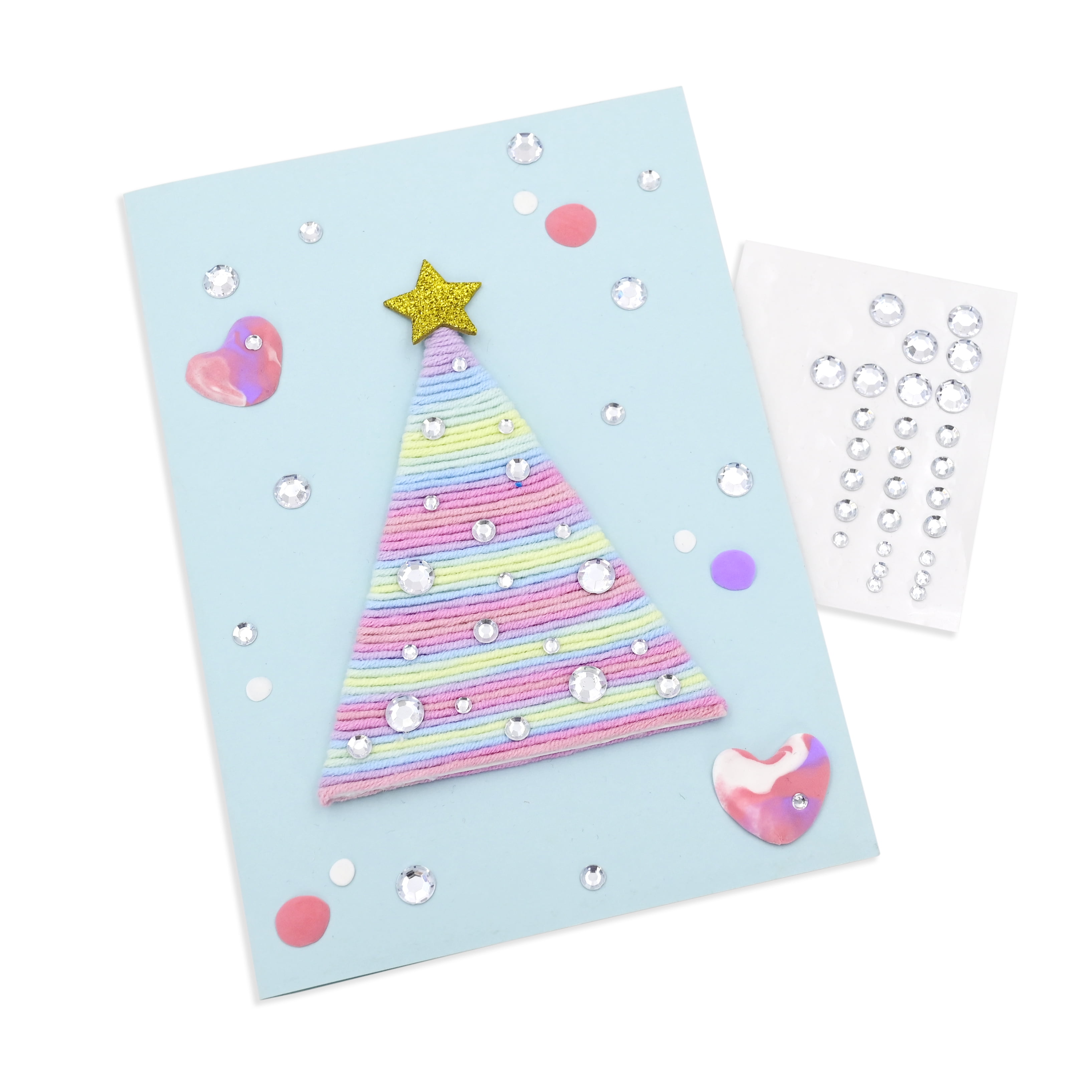 (6 pack) Hello Hobby Clear Round Adhesive Gemstones Stickers, 60 Piece Scrapbooking Embellishments