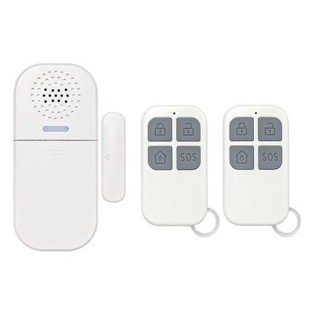 Intelligent Magnetic Sensors Alarm With Adjustable Remote Control 130dB Alert For Door Window Safety Elderly Kids Use