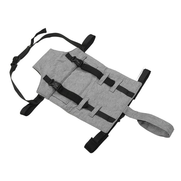 Arnés de viaje para silla alta portátil para bebé, arnés de tela de seguridad para alimentación de niños pequeños con correas ajustables, cinturón de hombro