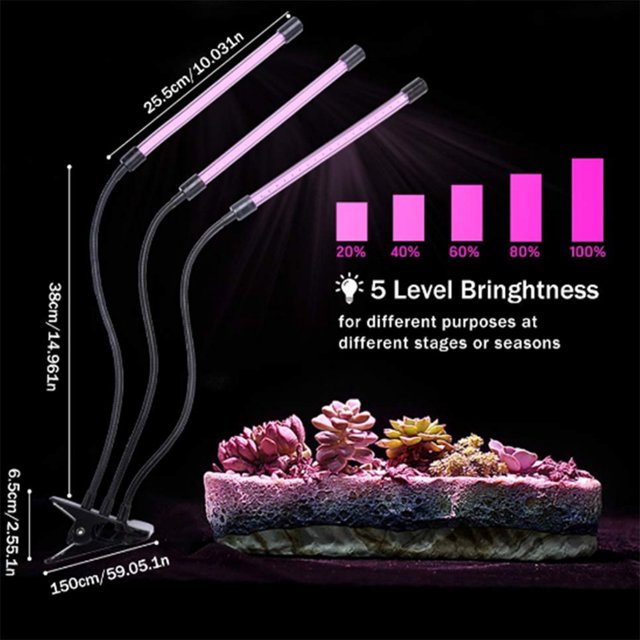 Luz LED para Cultivo de Plantas Jadeshay