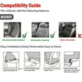 thumbnail image 7 of Unique Bargains Universal Durable Car SUV Automotive Front Bucket Seat Cover, 7 of 7