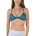thumbnail image 6 of ToBeInStyle Women's Front Strap Translucent Lace Bralette, 6 of 6